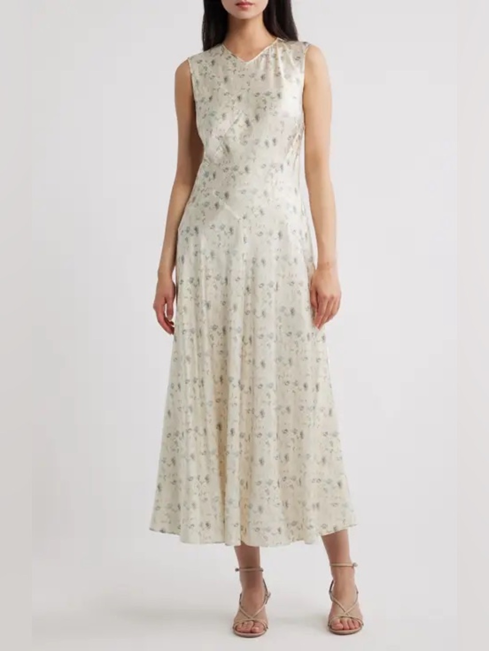 Doen Adelana Silk Midi Dress